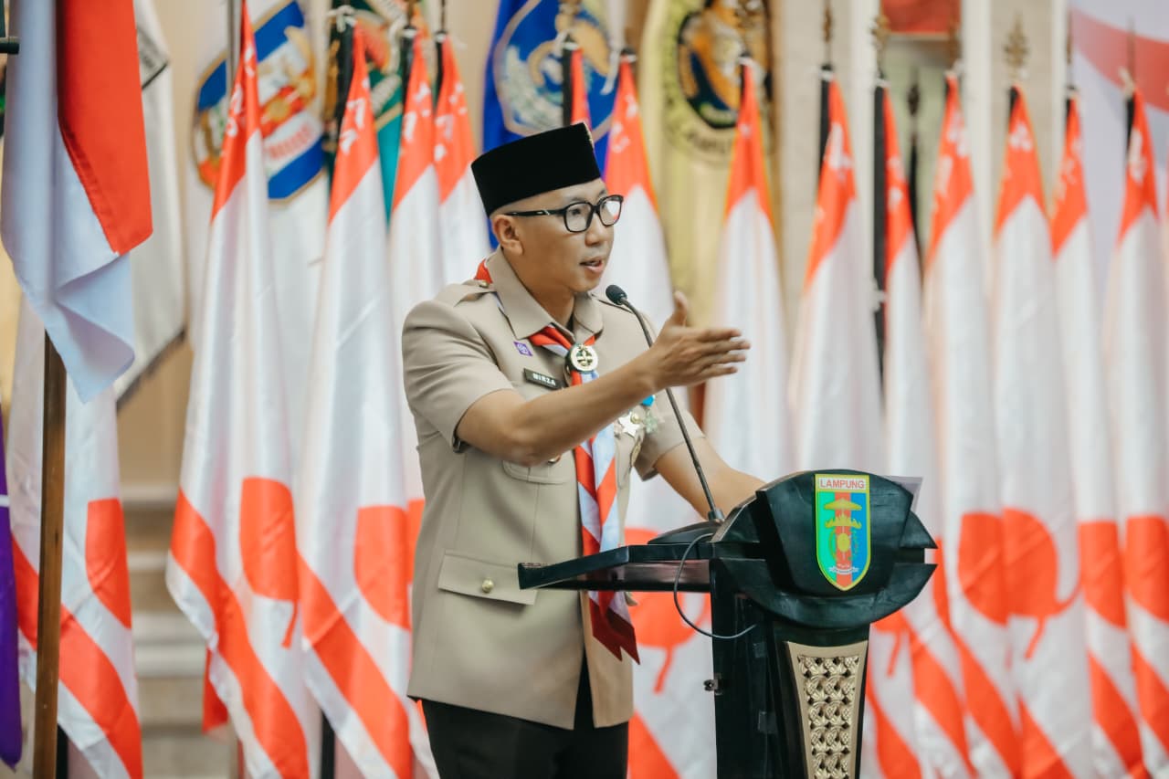 Gubernur Mirza Dorong Pramuka Jadi Mitra Strategis Pemprov dalam Ketahanan Pangan dan Tanggap Bencana
